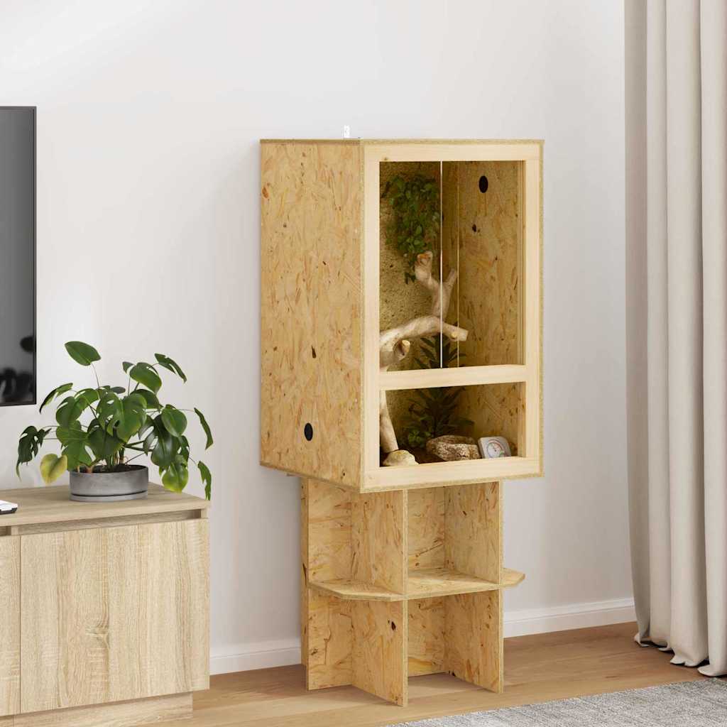 Terrarium Brun 50 x 50 x 80 cm OSB
