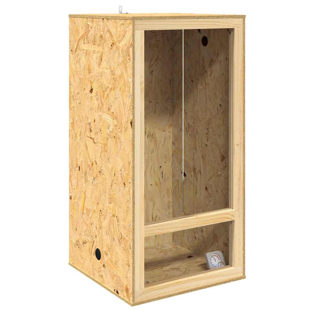 Terrarium Brun 50 x 50 x 100 cm OSB