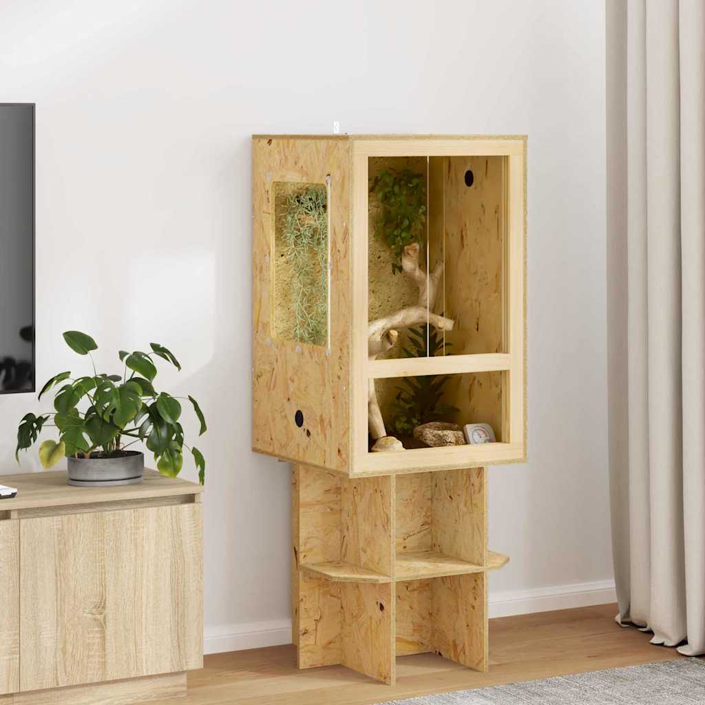 Terrarium Brun 50 x 50 x 80 cm OSB