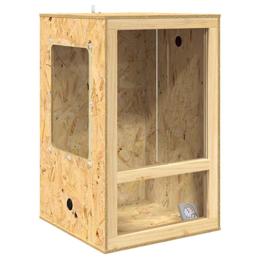 Terrarium Brun 50 x 50 x 80 cm OSB
