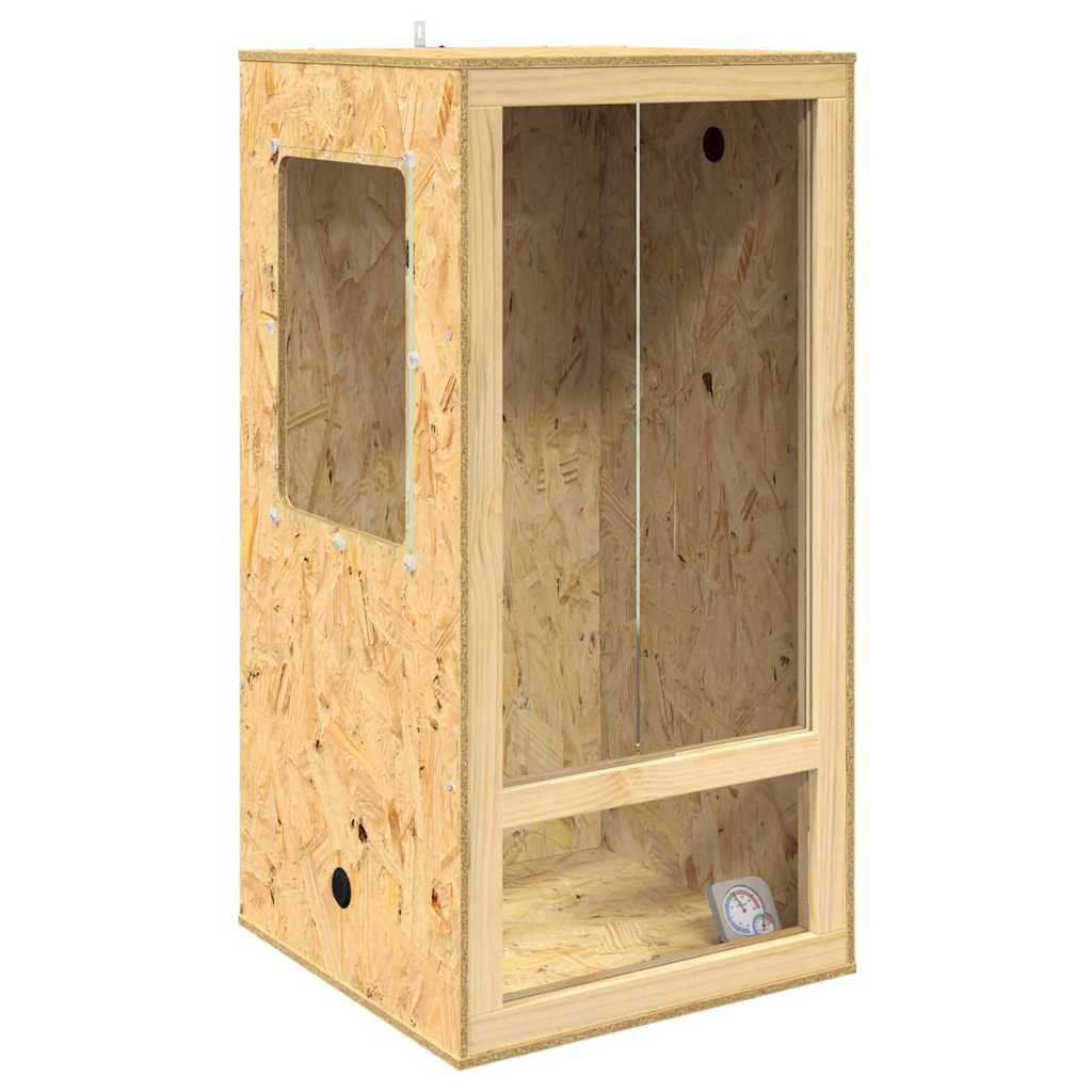 Terrarium Brun 50 x 50 x 100 cm OSB
