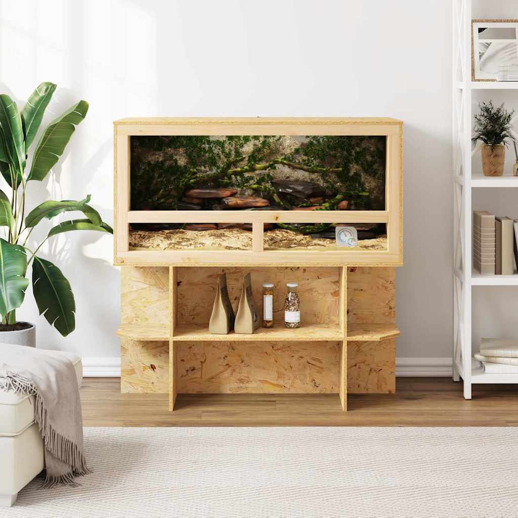 Terrariumbase Brun 100 x 50 x 50 cm OSB