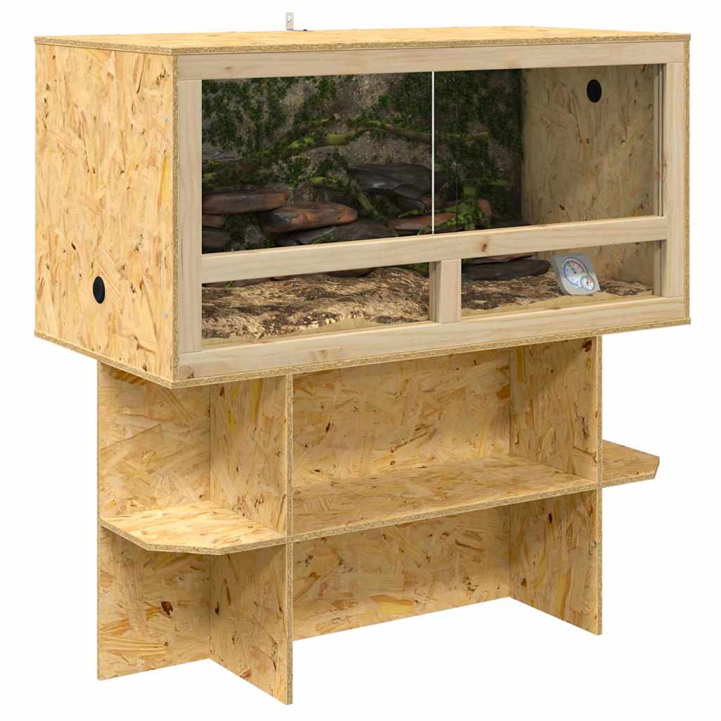 Terrariumbase Brun 100 x 50 x 50 cm OSB
