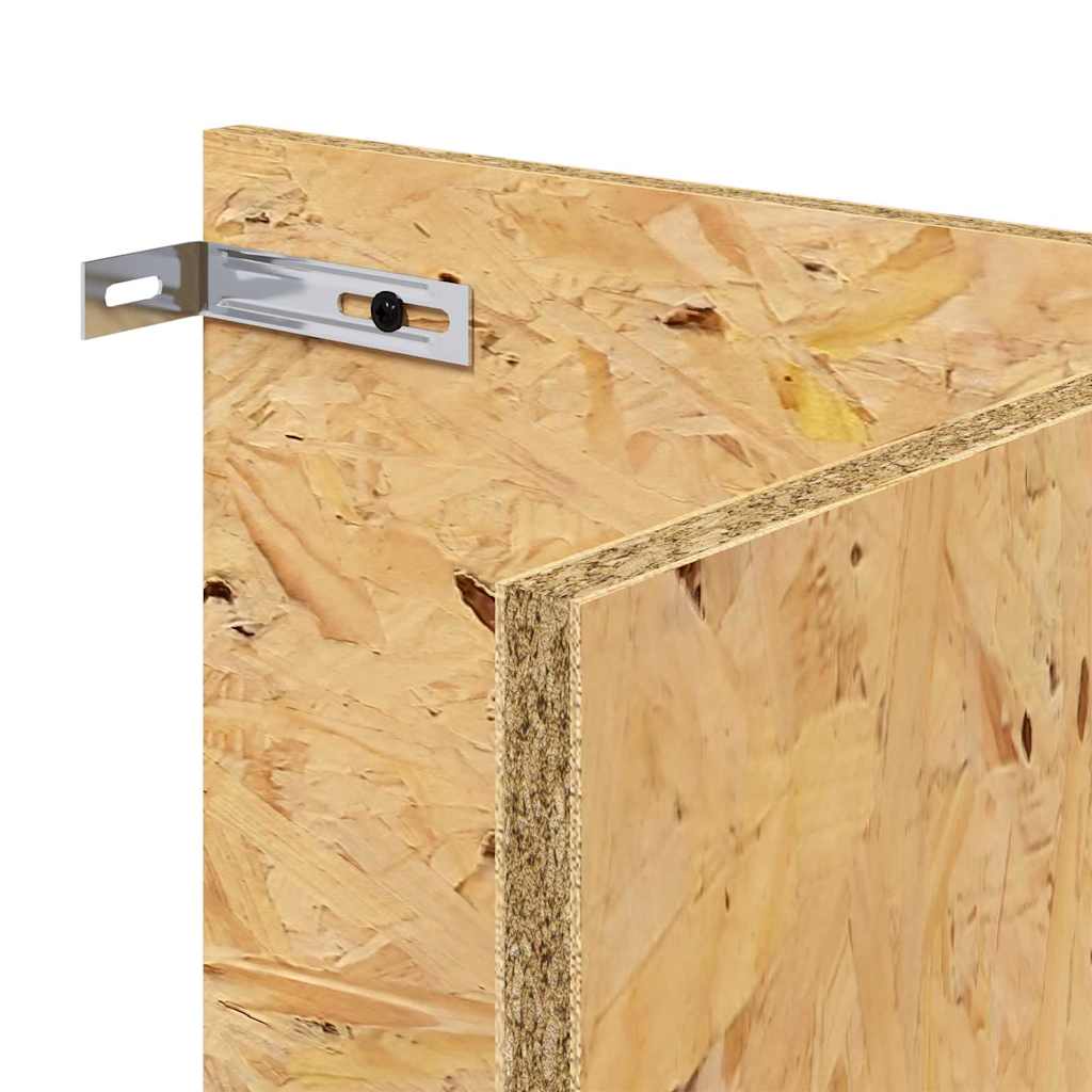 Terrariumbase Brun 80 x 50 x 50 cm OSB