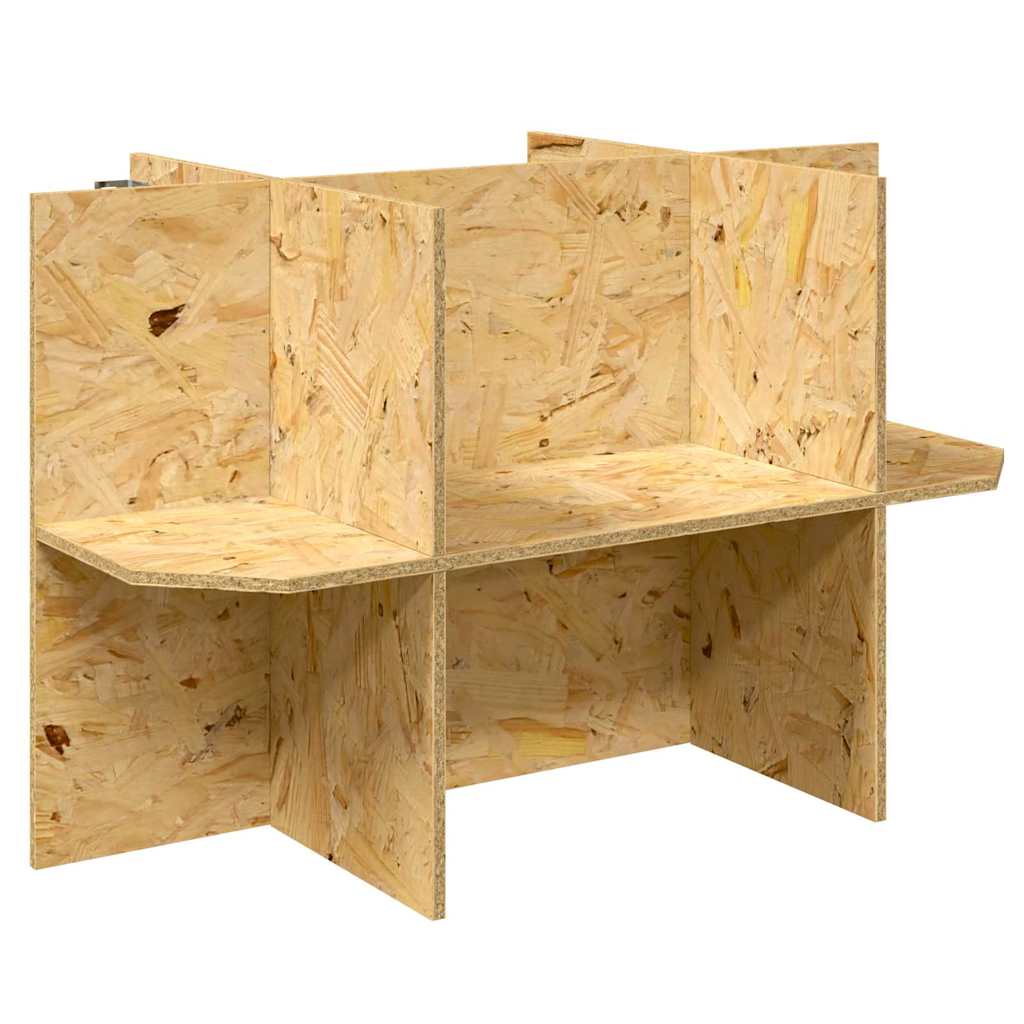 Terrariumbase Brun 80 x 50 x 50 cm OSB
