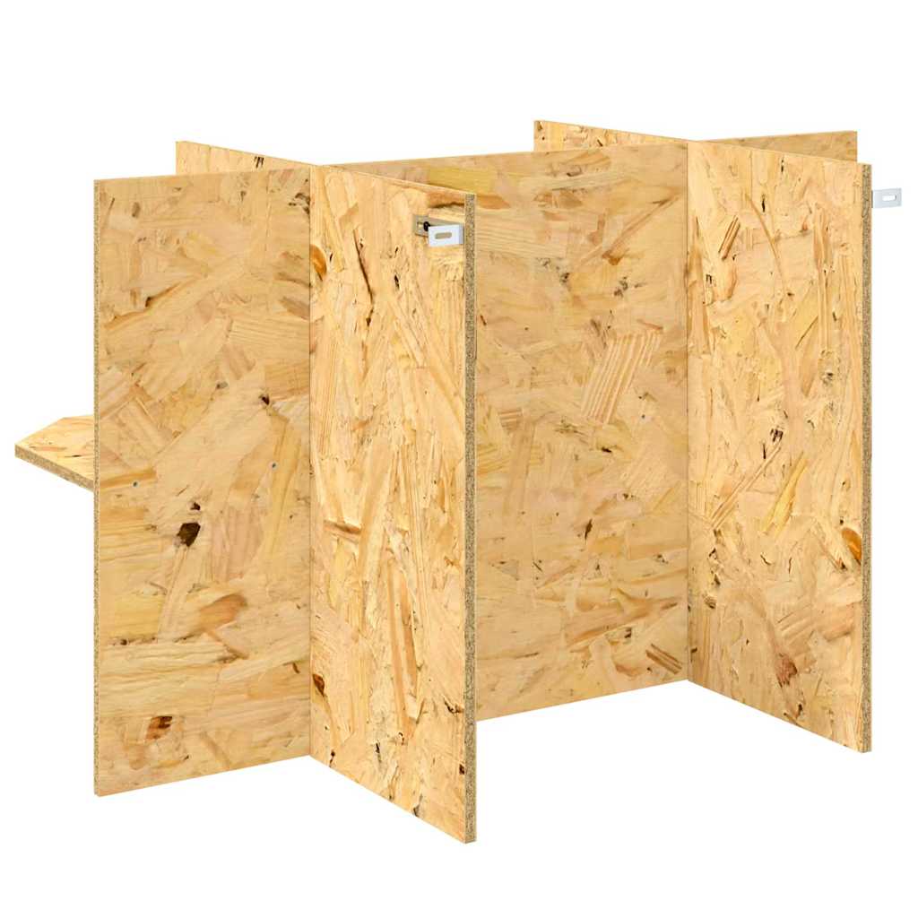 Terrariumbase Brun 80 x 50 x 50 cm OSB