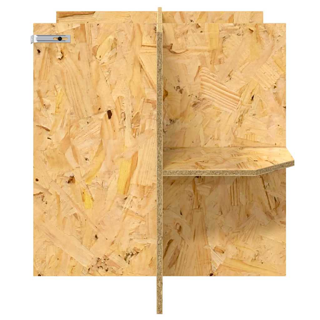 Terrariumbase Brun 80 x 50 x 50 cm OSB