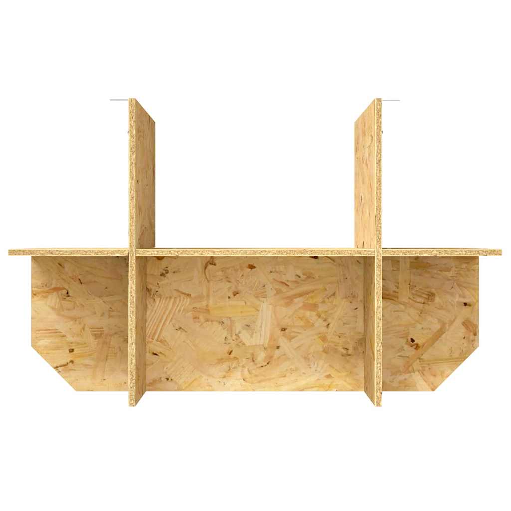 Terrariumbase Brun 80 x 50 x 50 cm OSB
