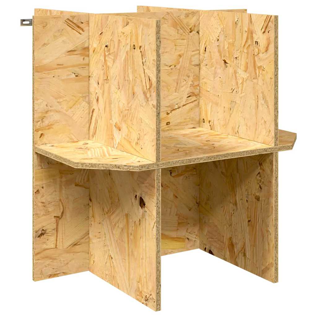 Terrariumbase Brun 50 x 50 x 50 cm OSB