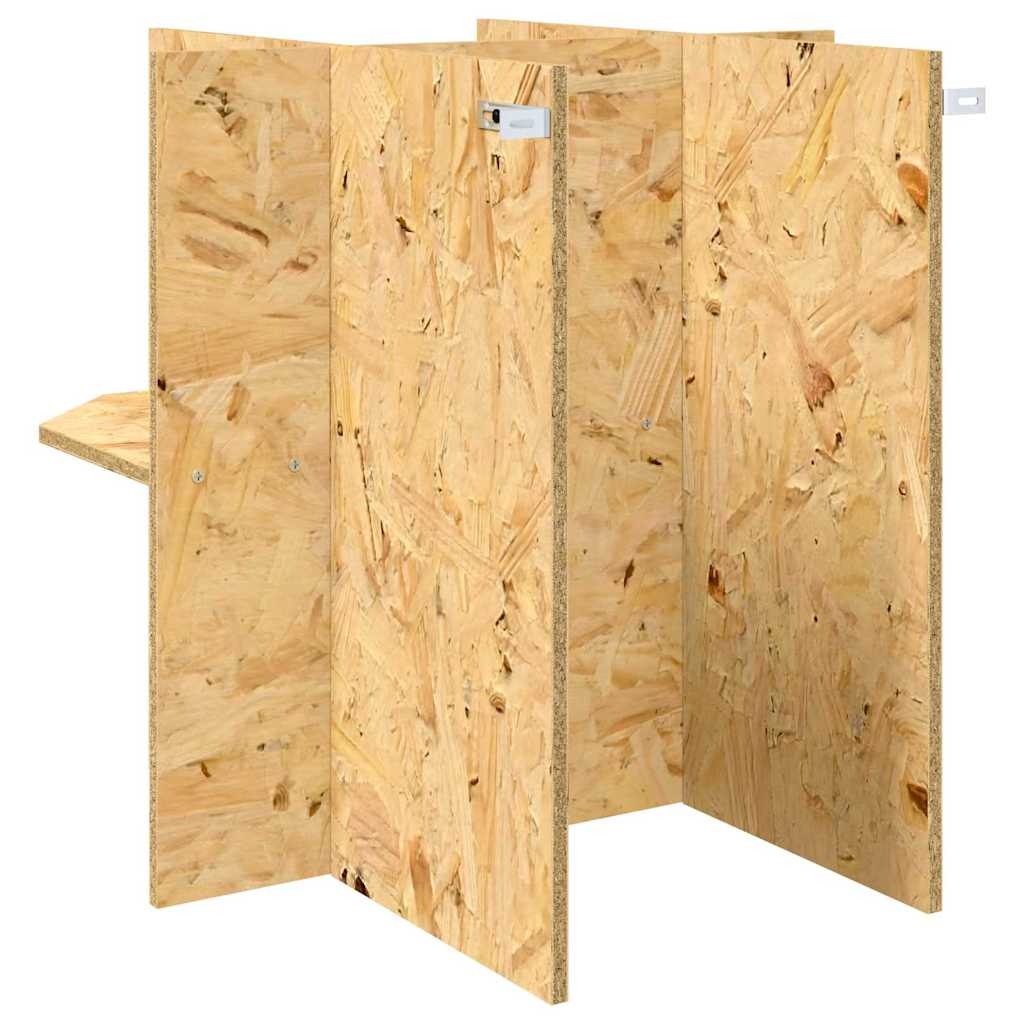 Terrariumbase Brun 50 x 50 x 50 cm OSB
