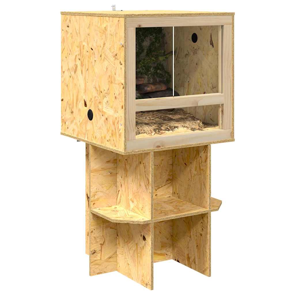 Terrariumbase Brun 50 x 50 x 50 cm OSB