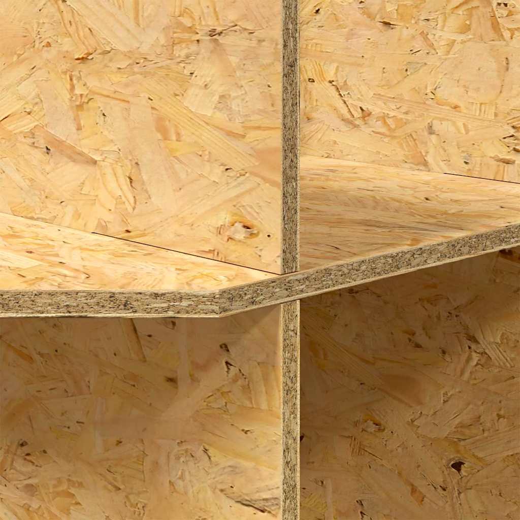 Terrariumbase med hylde Brun 40 x 40 x 50 cm OSB