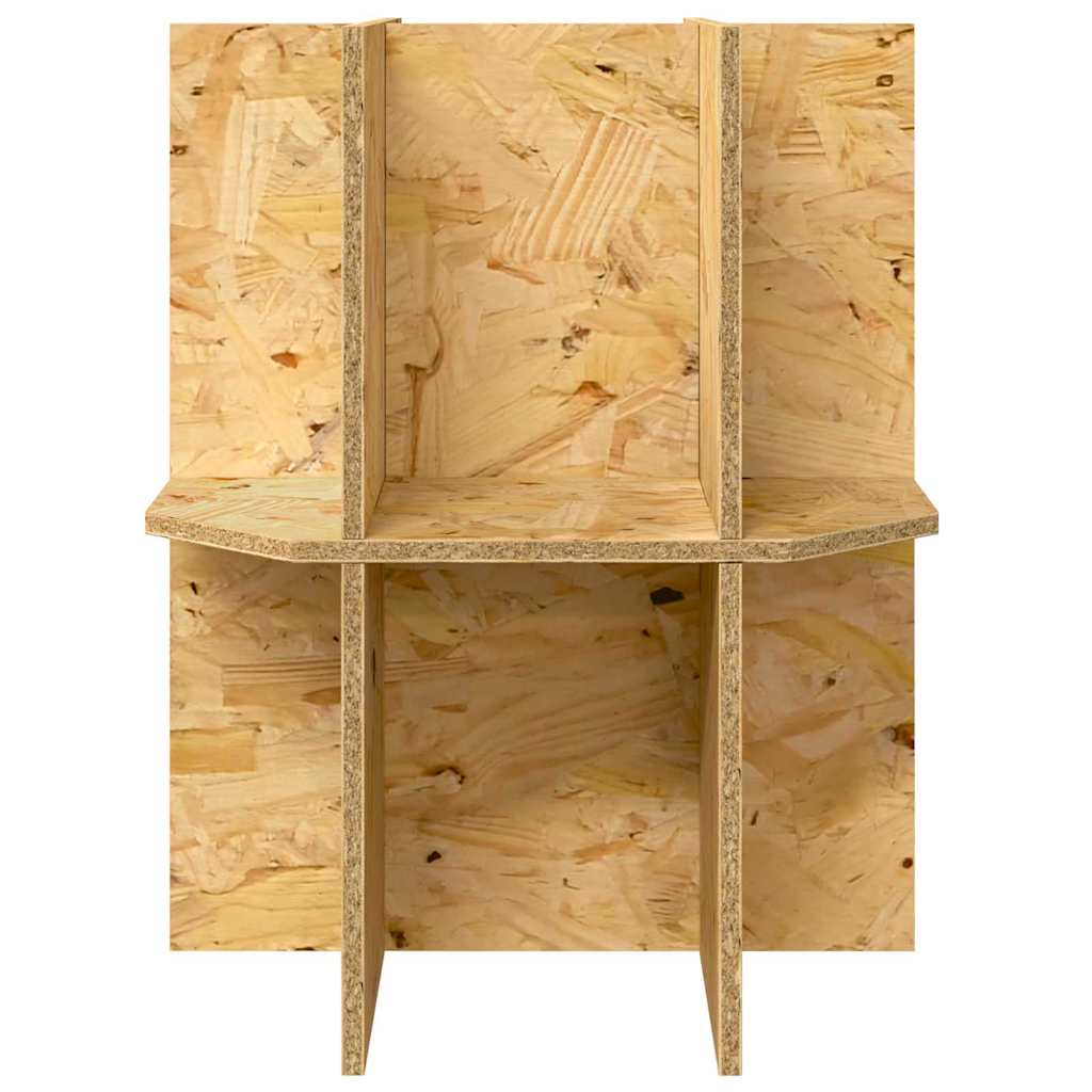 Terrariumbase med hylde Brun 40 x 40 x 50 cm OSB