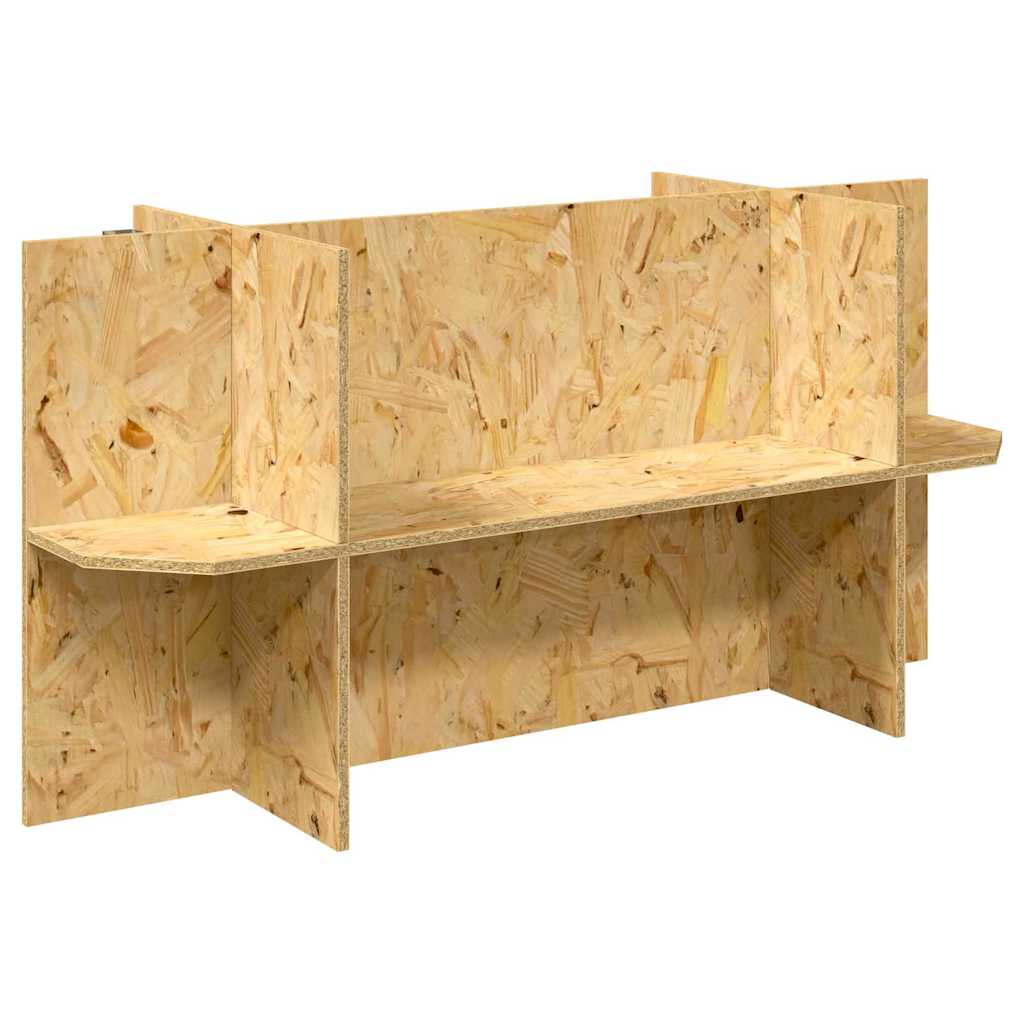 Terrariumbase med hylde Brun 100 x 40 x 50 cm OSB