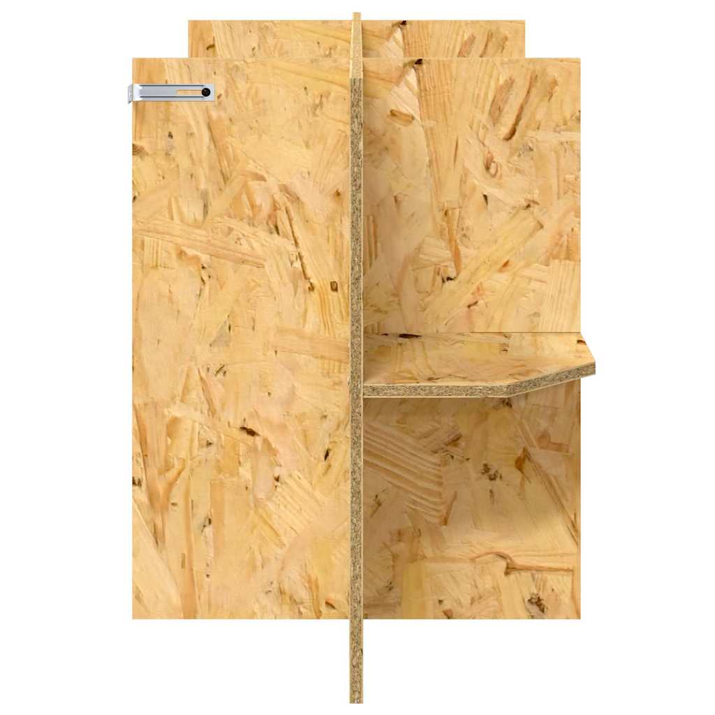 Terrariumbase med hylde Brun 100 x 40 x 50 cm OSB