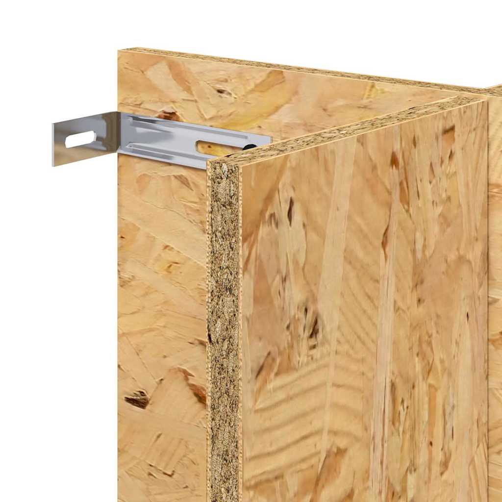 Terrariumbase med hylde Brun 60 x 30 x 50 cm OSB