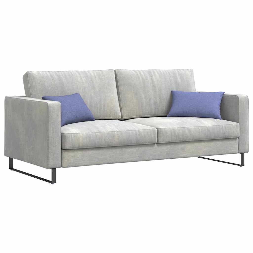 Sofapuder 2 stk. Stof Jeans blå 50 x 30 cm