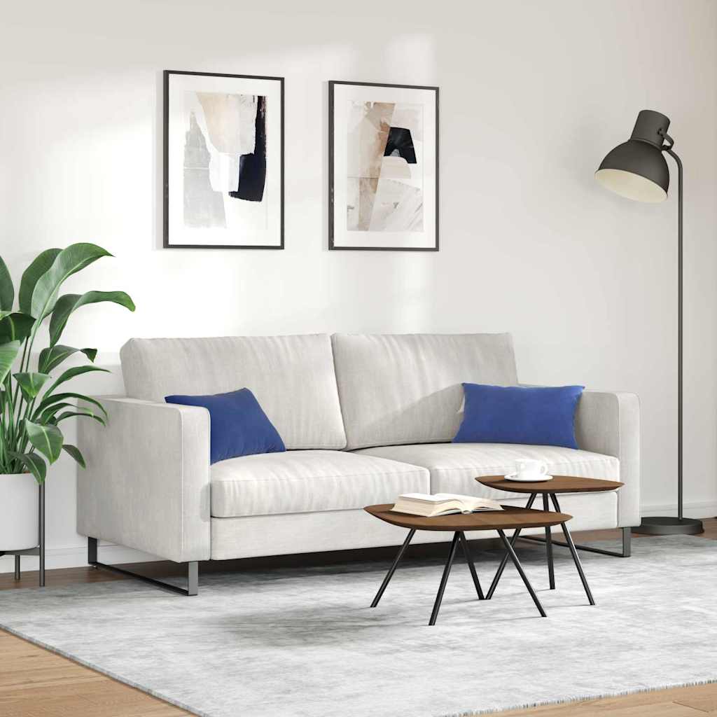 Sofapuder 2 pcs Politi blå 50 x 30 cm Velourstof