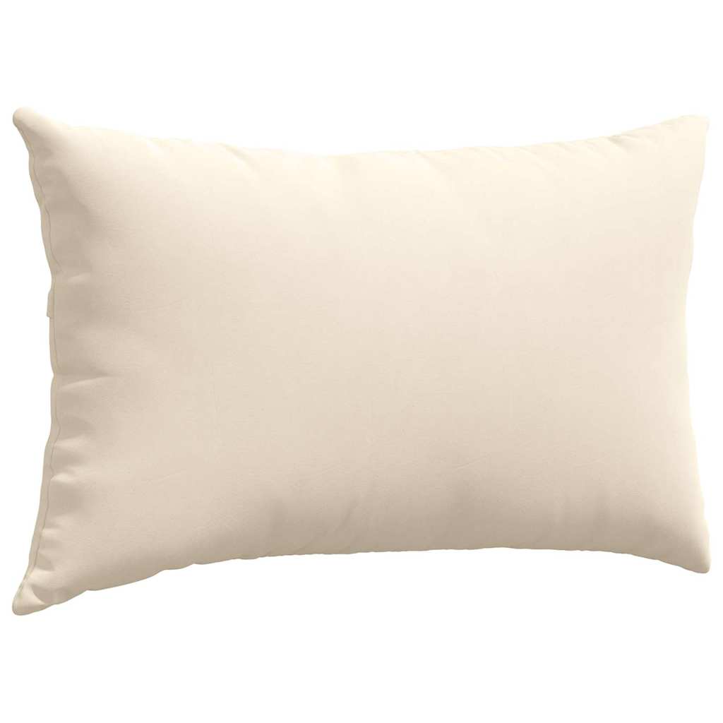 Sofapuder 2 stk. Stof Beige 50 x 30 cm