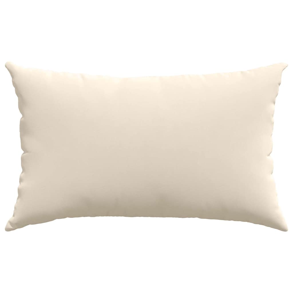 Sofapuder 2 stk. Stof Beige 50 x 30 cm