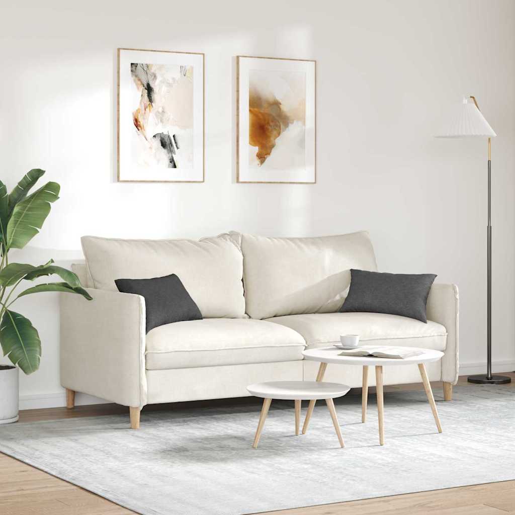 Sofapuder 2 pcs Mørkegrå 50 x 30 cm Velourstof