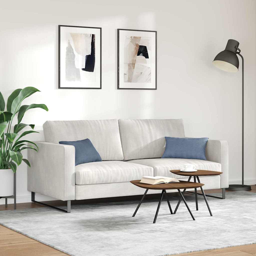Sofapuder 2 pcs Blå 50 x 30 cm Velourstof