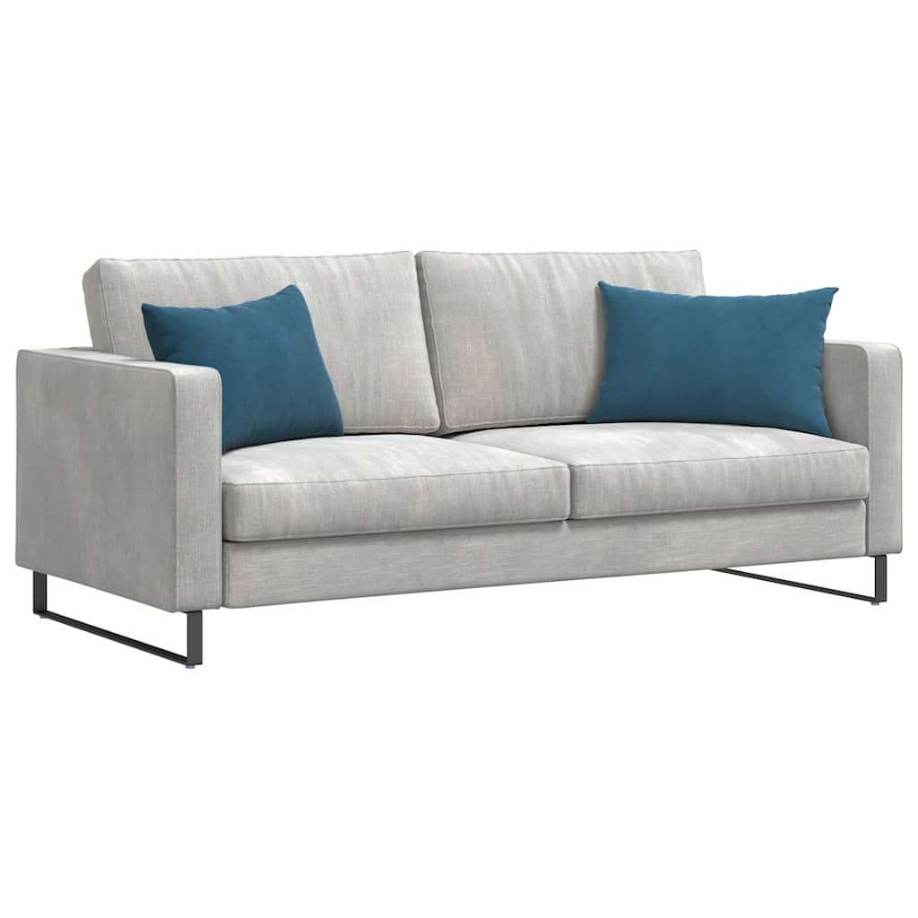 Sofapuder 2 pcs Blå 60 x 40 cm Velourstof