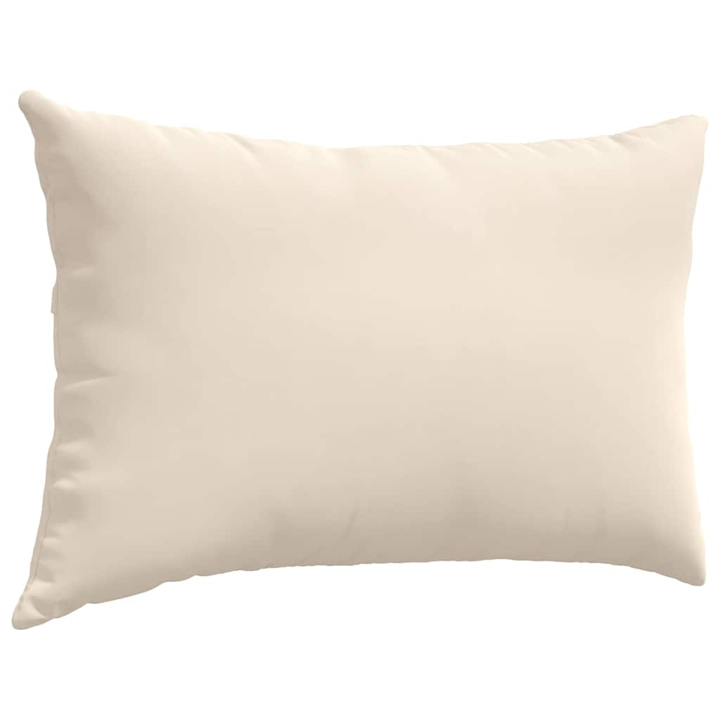 Sofapuder 2 stk. Stof Beige 60 x 40 cm