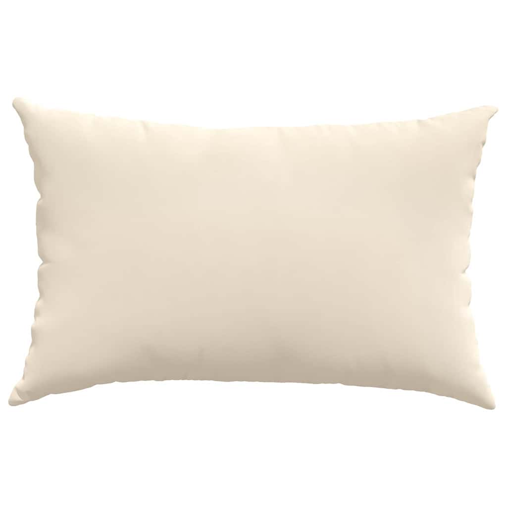 Sofapuder 2 stk. Stof Beige 60 x 40 cm