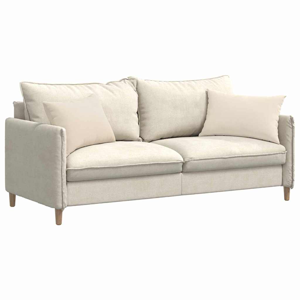 Sofapuder 2 stk. Stof Beige 60 x 40 cm