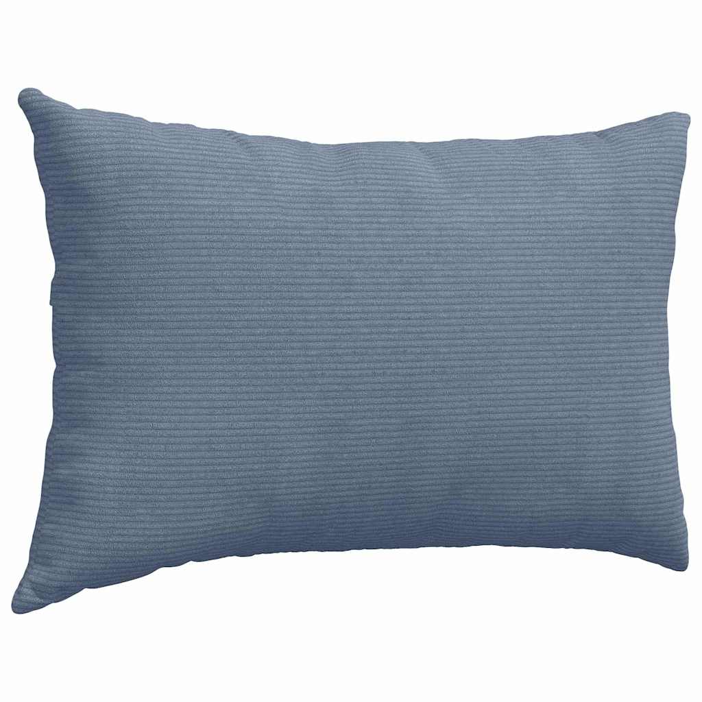 Sofapuder 2 pcs Blå 60 x 40 cm Velourstof