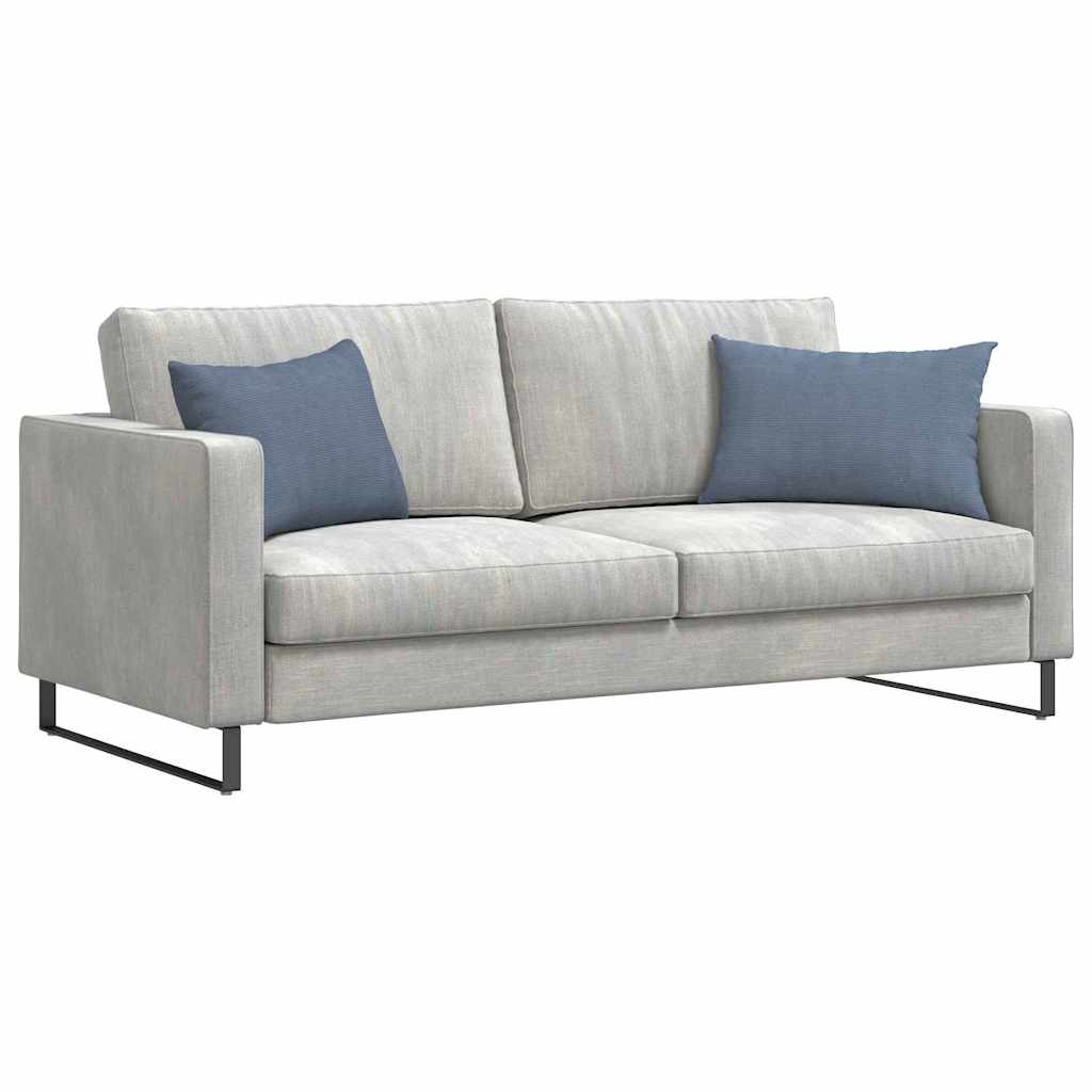 Sofapuder 2 pcs Blå 60 x 40 cm Velourstof