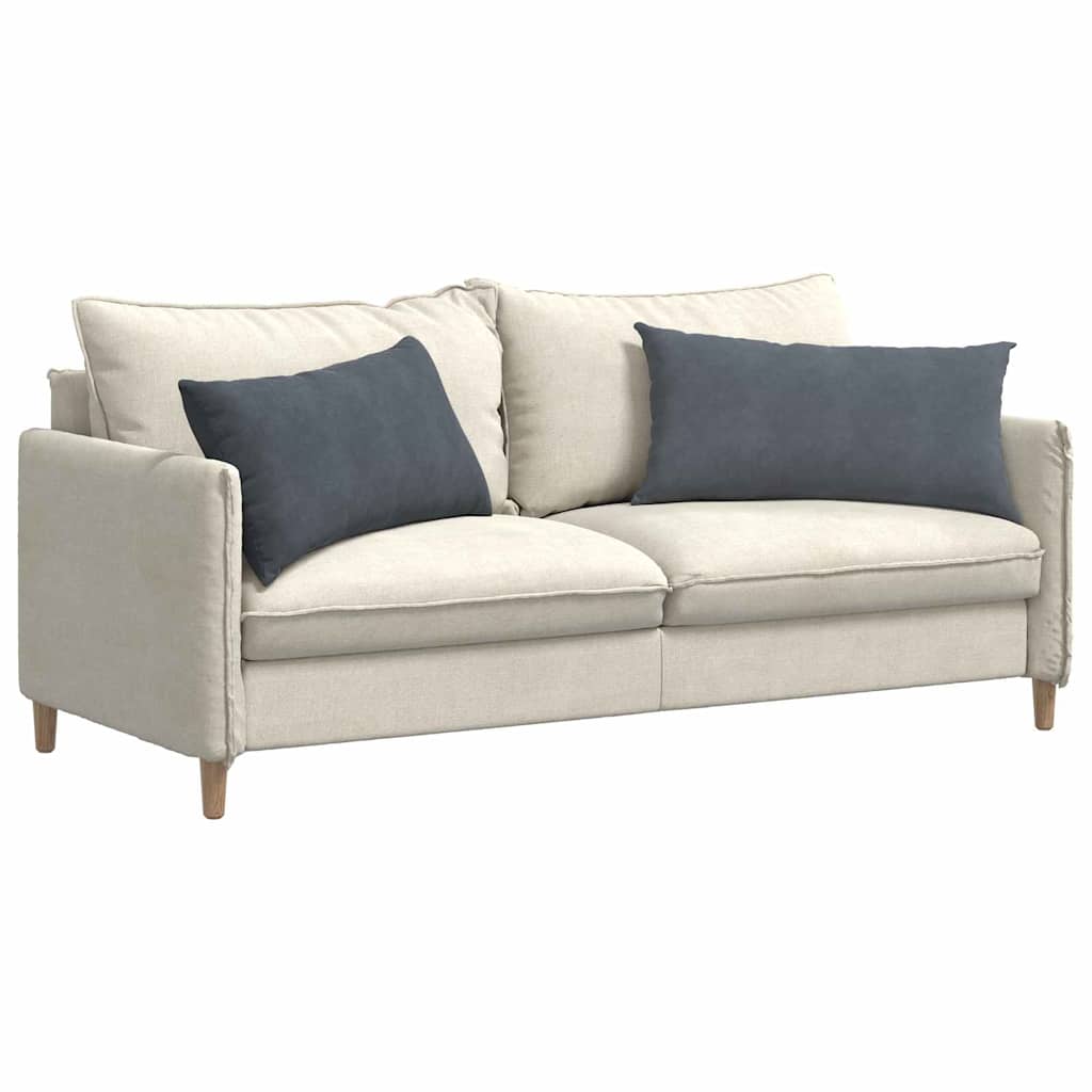 Sofapuder 2 pcs Mørkegrå 80 x 40 cm Velourstof