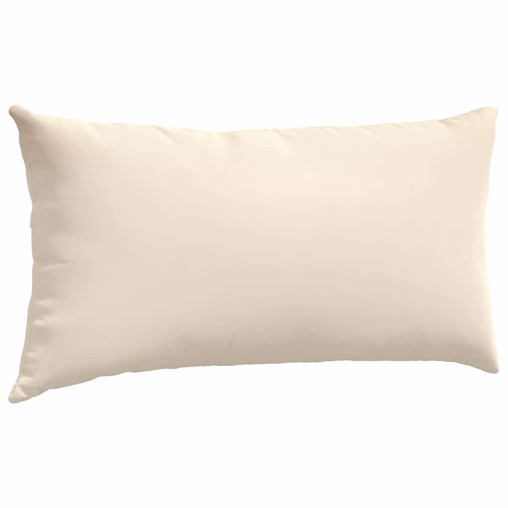 Sofapuder 2 stk. Stof Beige 80 x 40 cm