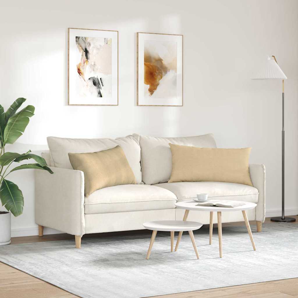 Sofapuder 2 pcs Grågrøn 80 x 40 cm Velourstof