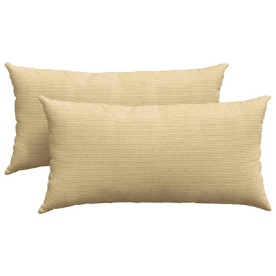 Sofapuder 2 pcs Grågrøn 80 x 40 cm Velourstof