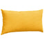 Sofapuder 2 pcs Lys Gul 80 x 40 cm Velourstof
