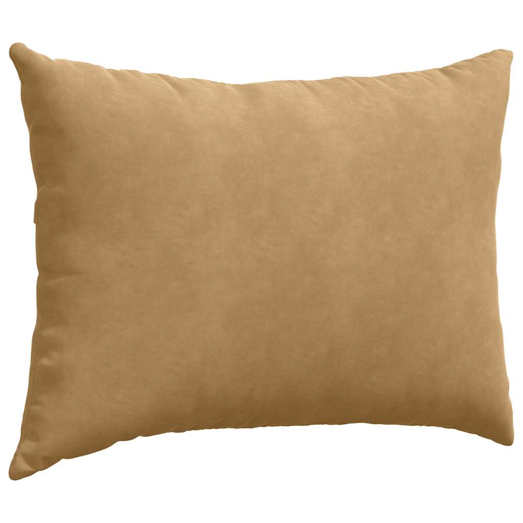 Sofapuder 2 pcs Brun 70 x 50 cm Velourstof