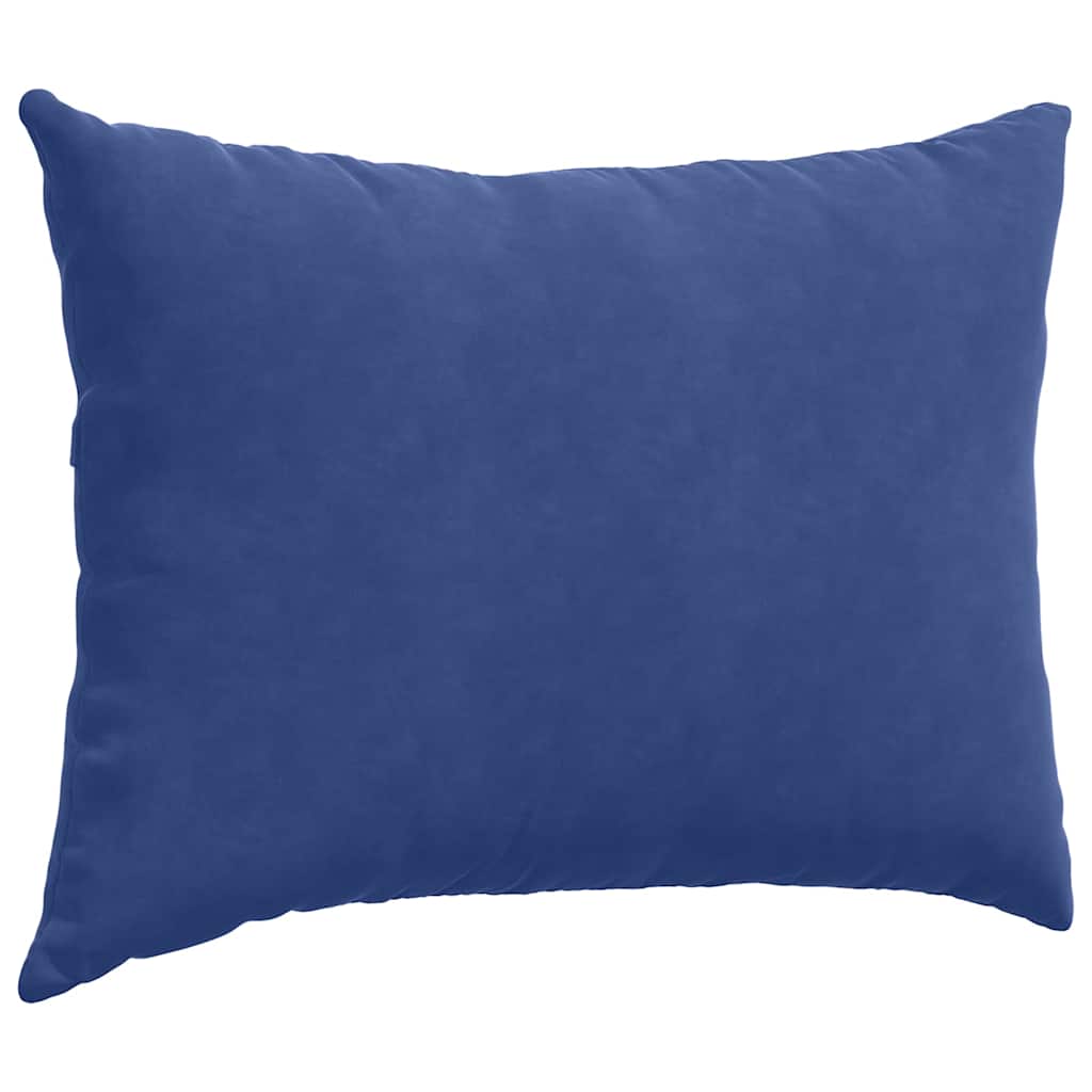 Sofapuder 2 pcs Politi blå 70 x 50 cm Velourstof