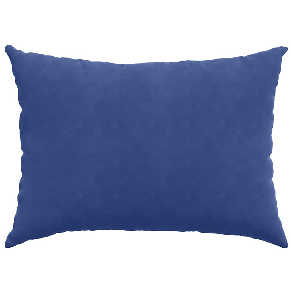 Sofapuder 2 pcs Politi blå 70 x 50 cm Velourstof