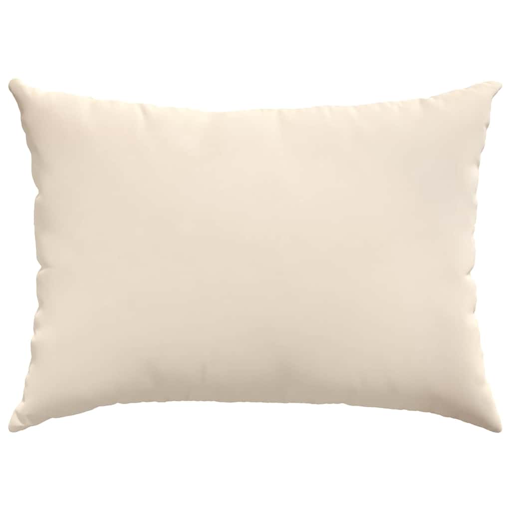 Sofapuder 2 stk. Stof Beige 70 x 50 cm