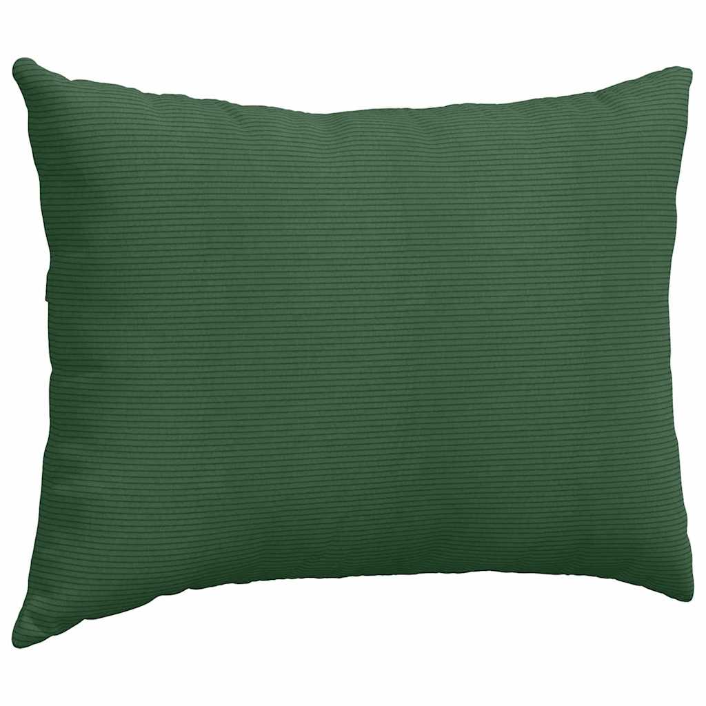 Sofapuder 2 pcs Mørkegrøn 70 x 50 cm Velourstof