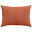 Sofapuder 2 pcs Rød orange 70 x 50 cm Velourstof