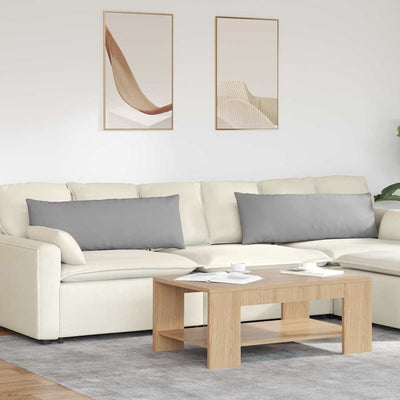 Sofapuder 2 stk. Stof Skygrå 120 x 40 cm