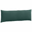 Sofapuder 2 pcs Mørkegrøn 120 x 40 cm Velourstof