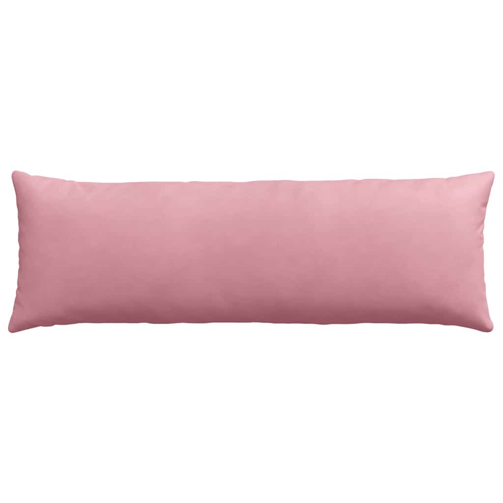 Sofapuder 2 pcs Lyserød 120 x 40 cm Velourstof