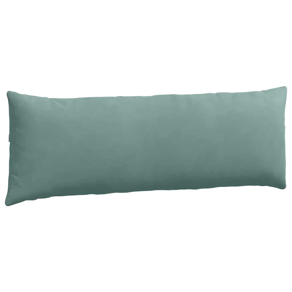 Sofapuder 2 pcs Havgrøn 120 x 40 cm Velourstof