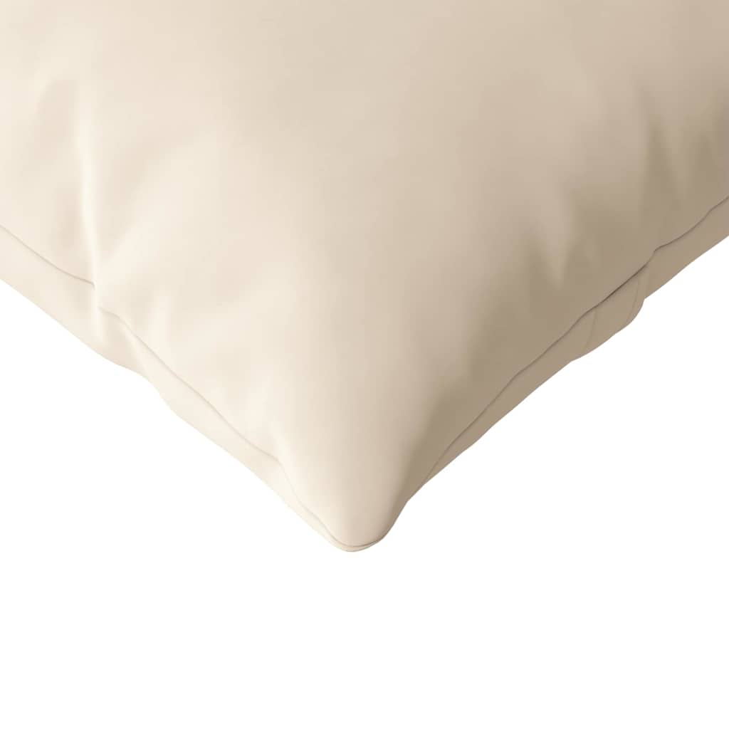 Sofapuder 2 stk. Stof Beige 120 x 40 cm
