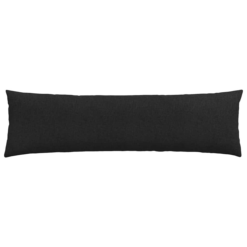 Sofapuder 2 stk. Stof Sort 145 x 40 cm
