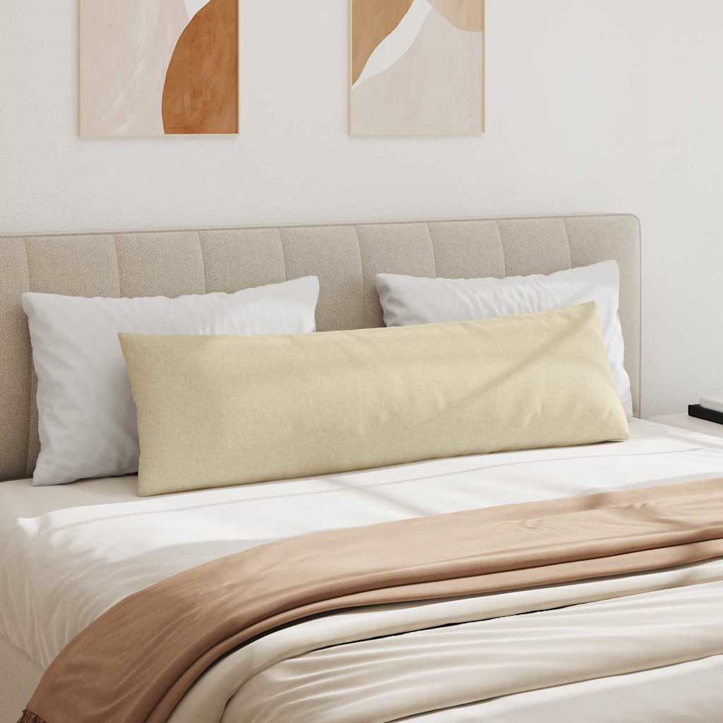 Sofapuder 2 stk. Stof Creme 145 x 40 cm